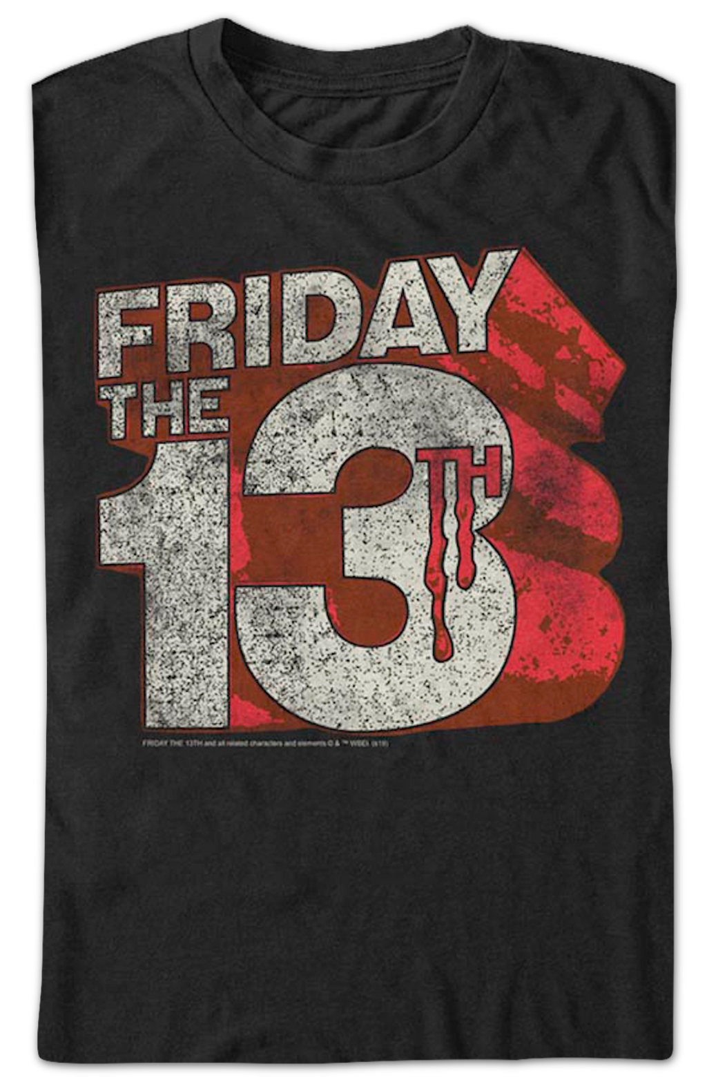 Distressed Logo Friday the 13th T-Shirt product image 2