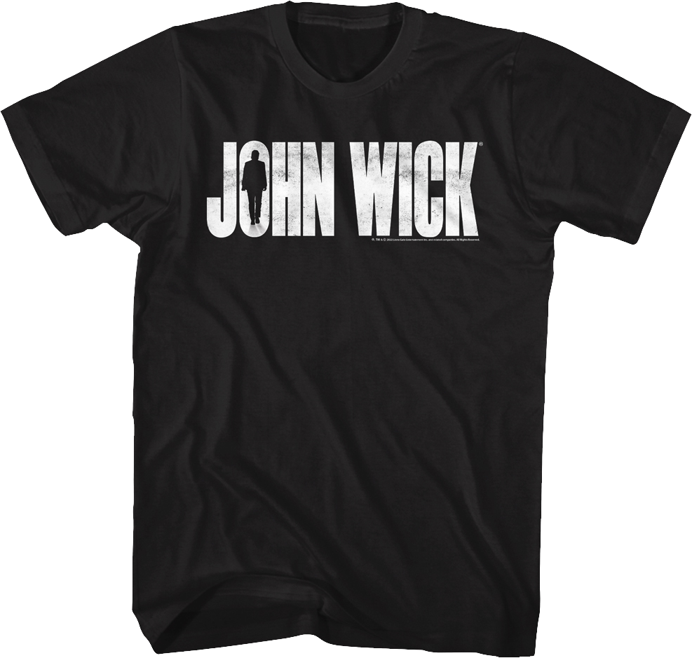 Distressed Logo John Wick T-Shirt product image 1