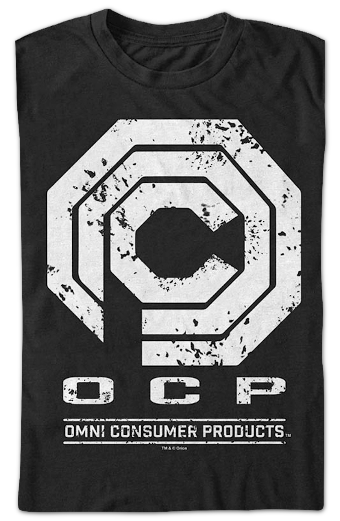 Distressed OCP Logo Robocop T-Shirt product image 2