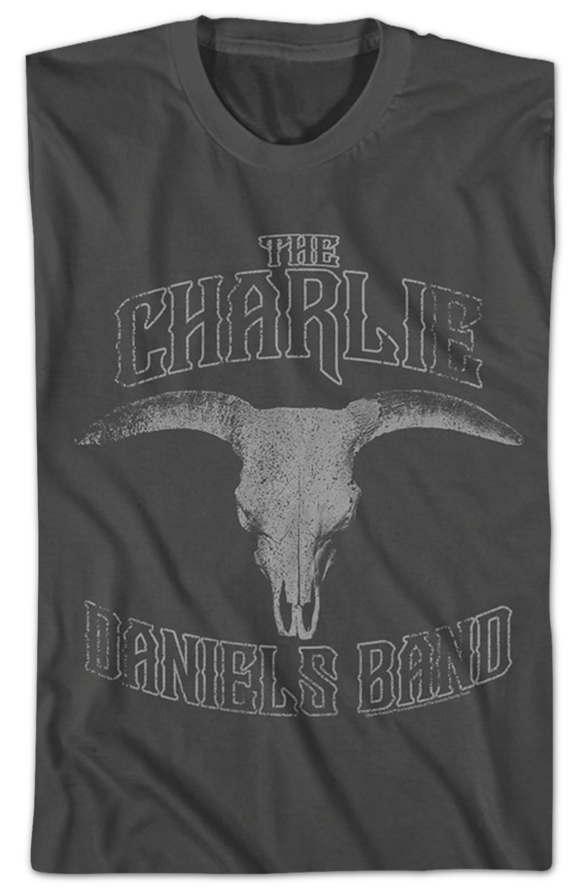 Distressed Skull Charlie Daniels Band T-Shirt product image 2
