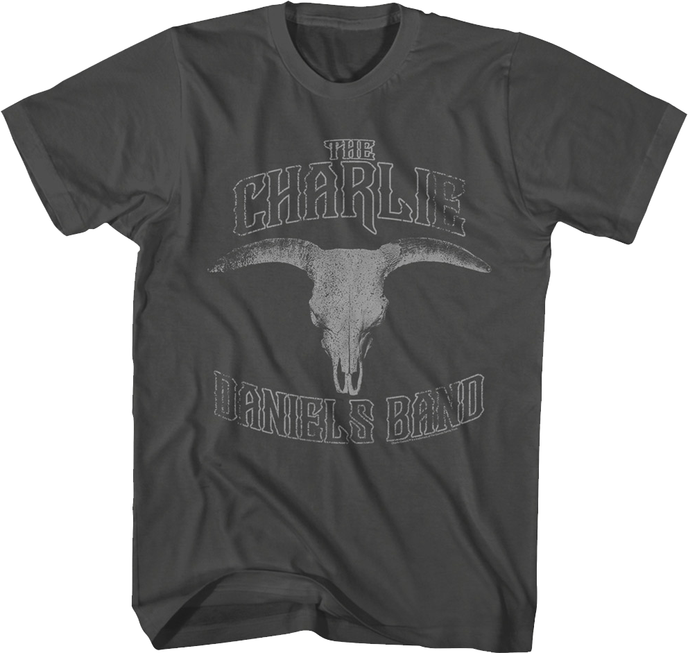 Distressed Skull Charlie Daniels Band T-Shirt product image 1