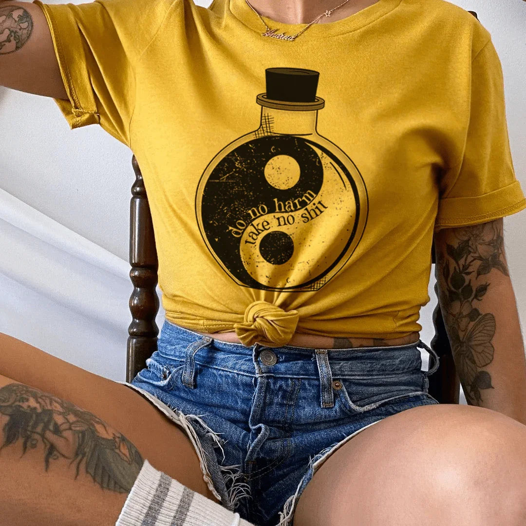 Do No Harm Yin & Yang Tee product image 3