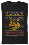 Dojo Logo Faux Ugly Christmas Sweater Cobra Kai T-Shirt product image 1
