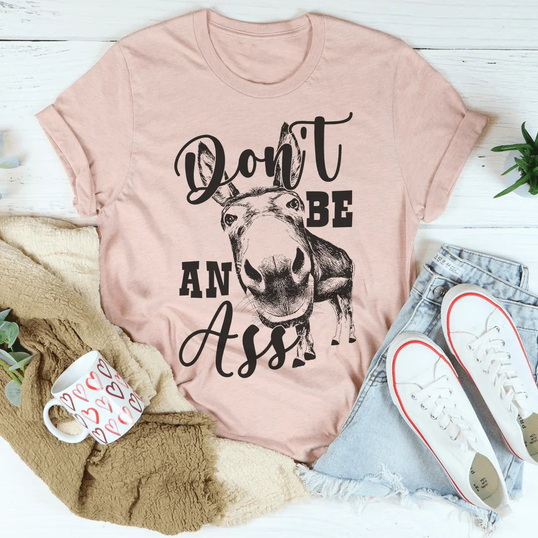 Don't Be An Ass Donkey Tee product image 4