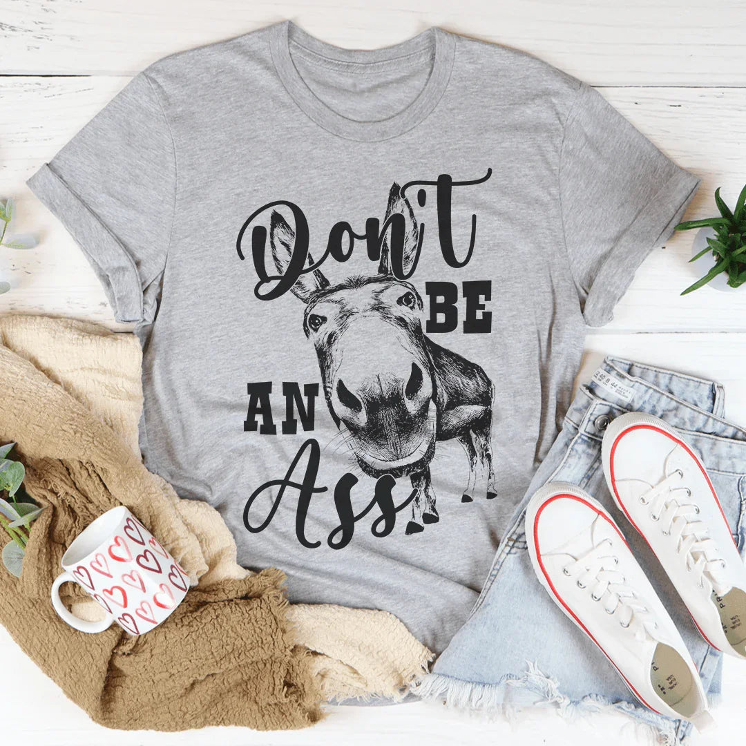 Don't Be An Ass Donkey Tee product image 2