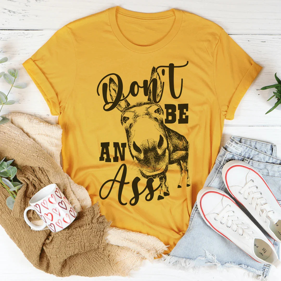 Don't Be An Ass Donkey Tee product image 3