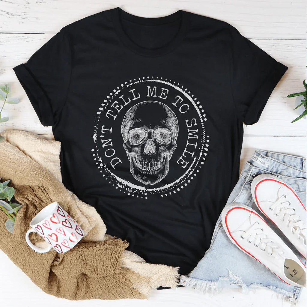 Don't Tell Me To Smile Tee product image 2