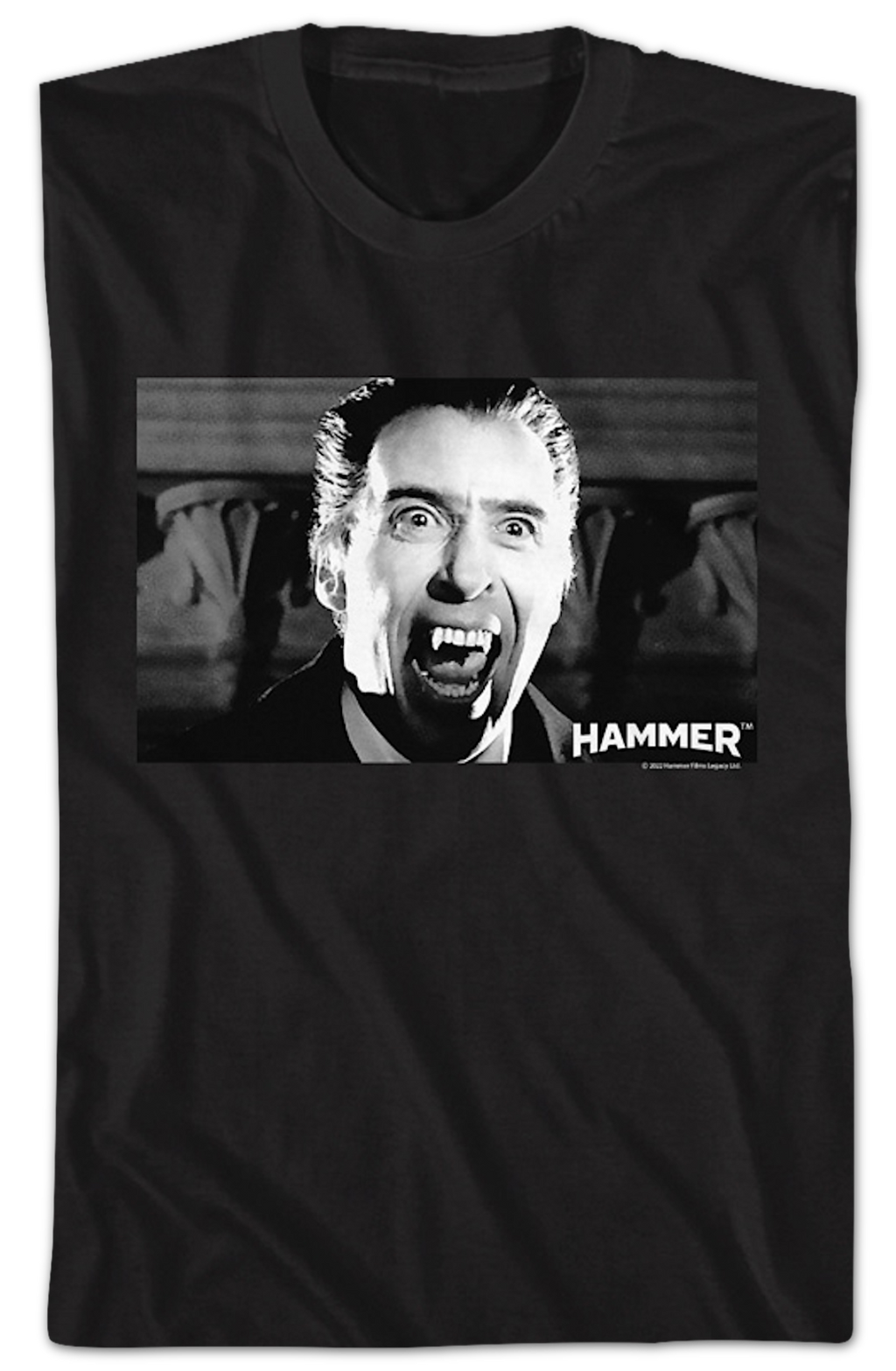 Dracula Fangs Hammer Films T-Shirt product image 2
