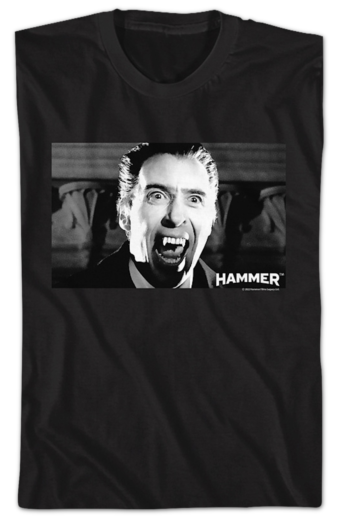 Dracula Fangs Hammer Films T-Shirt product image 2