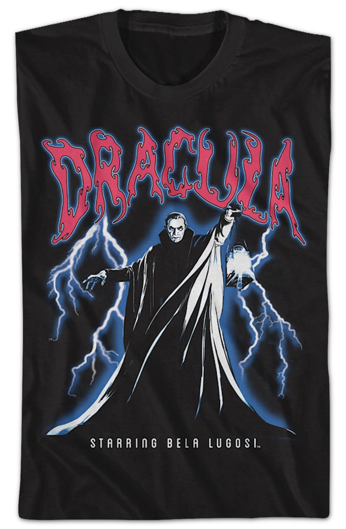 Dracula Lightning Storm Bela Lugosi T-Shirt product image 2