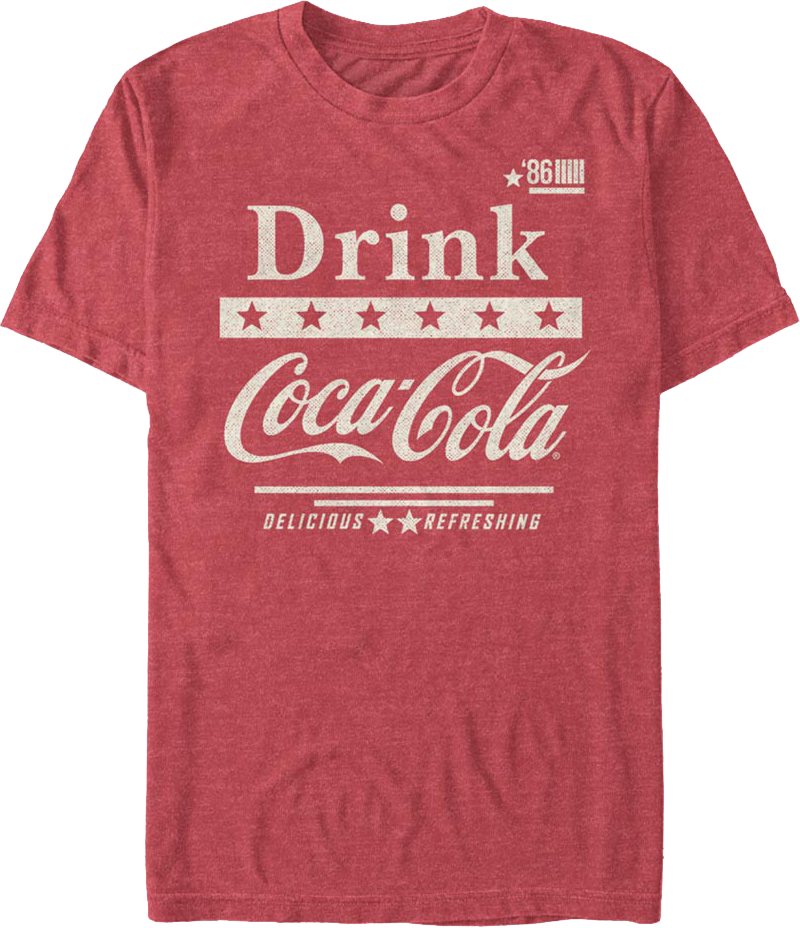 Red Drink Coca-Cola T-Shirt product image 1