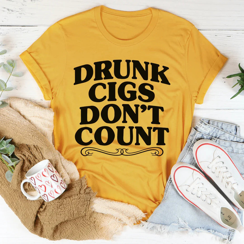 Party Night Confession Top – "Drunk Cigs Don't Count" product image 5