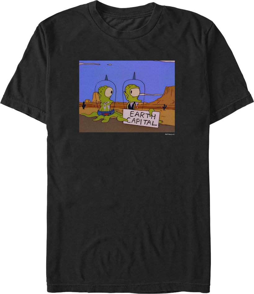 Earth Capital The Simpsons T-Shirt product image 1