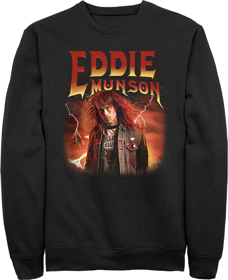 Eddie Munson Stranger Things Sweatshirt product image 1