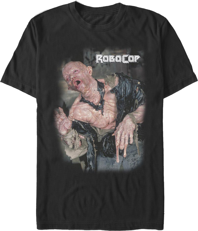 Emil Antonowsky Melting Robocop T-Shirt product image 1