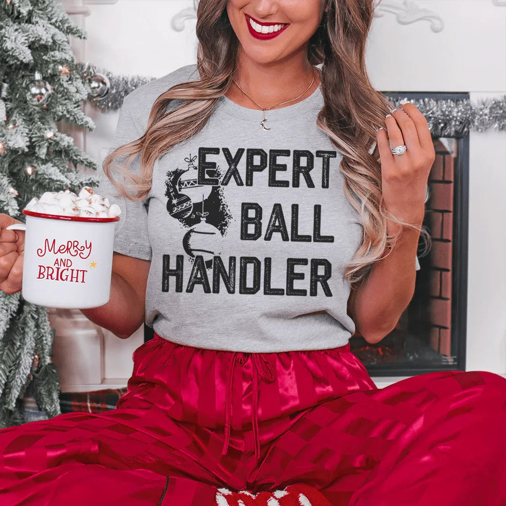 Expert Ball Handler Christmas Tee product image 2