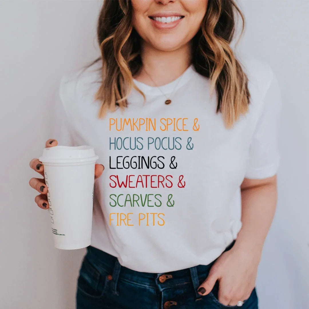 Fall Essentials – Cozy Fall Season Graphic Top
