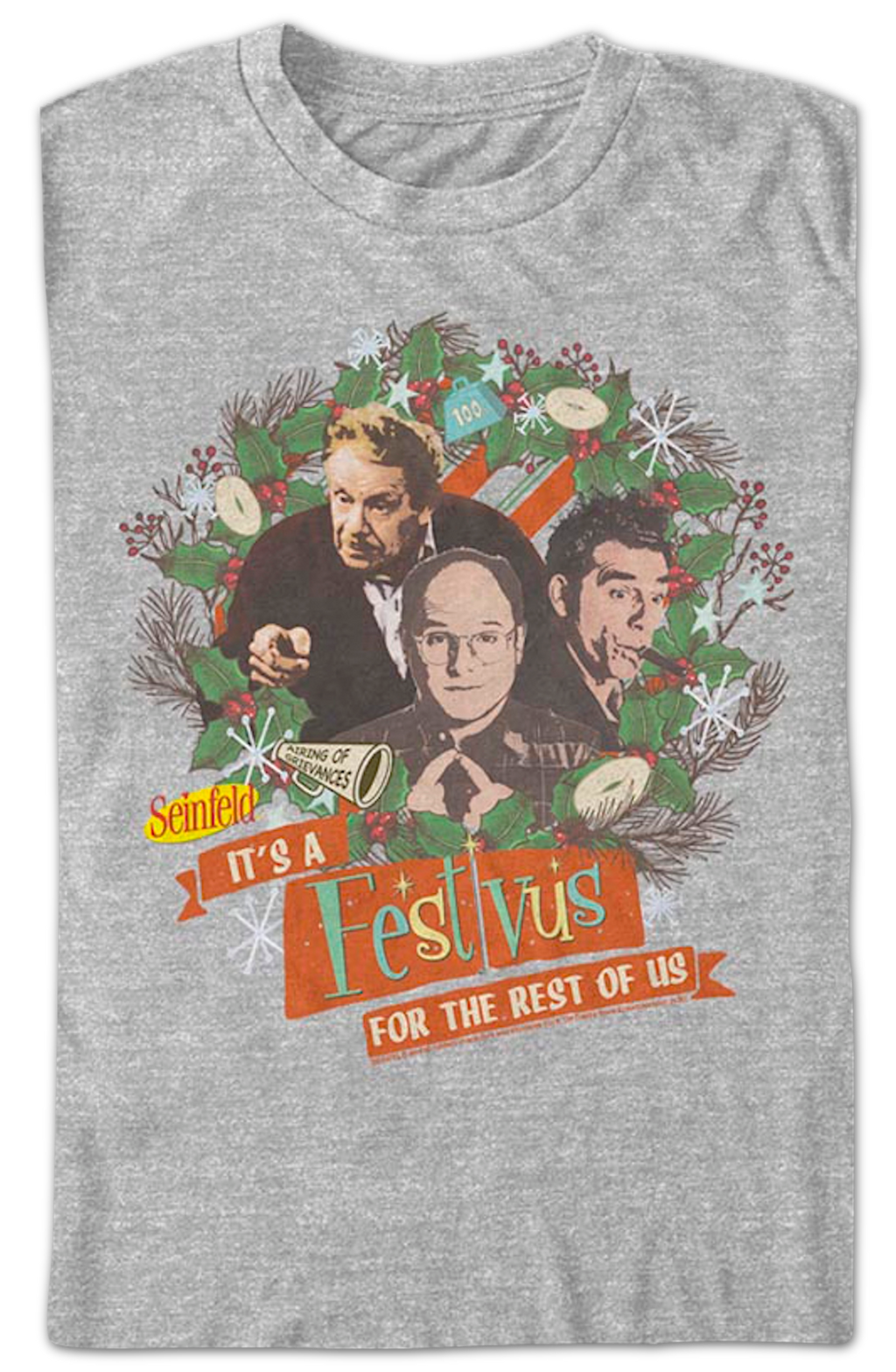 Festivus Collage Seinfeld T-Shirt product image 2