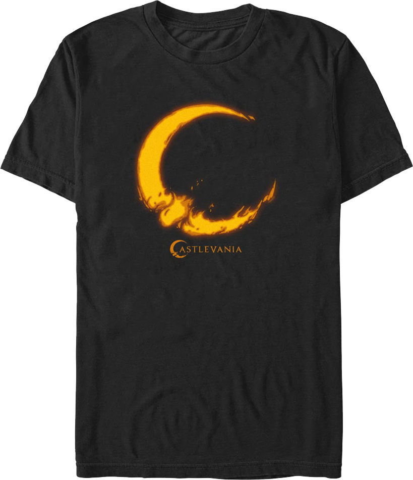 Flaming Logo Castlevania T-Shirt product image 1