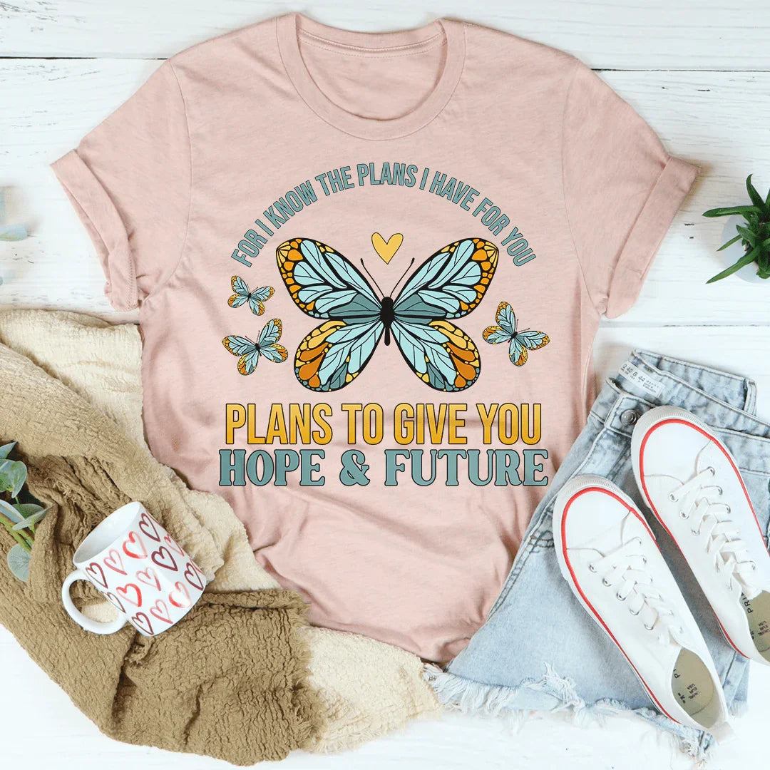 For I Know The Plans I Have You Tee product image 1
