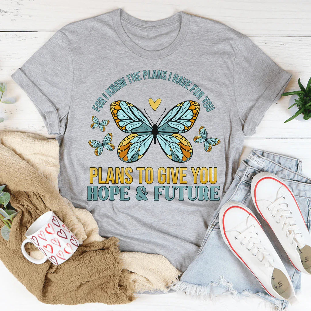 For I Know The Plans I Have You Tee product image 2