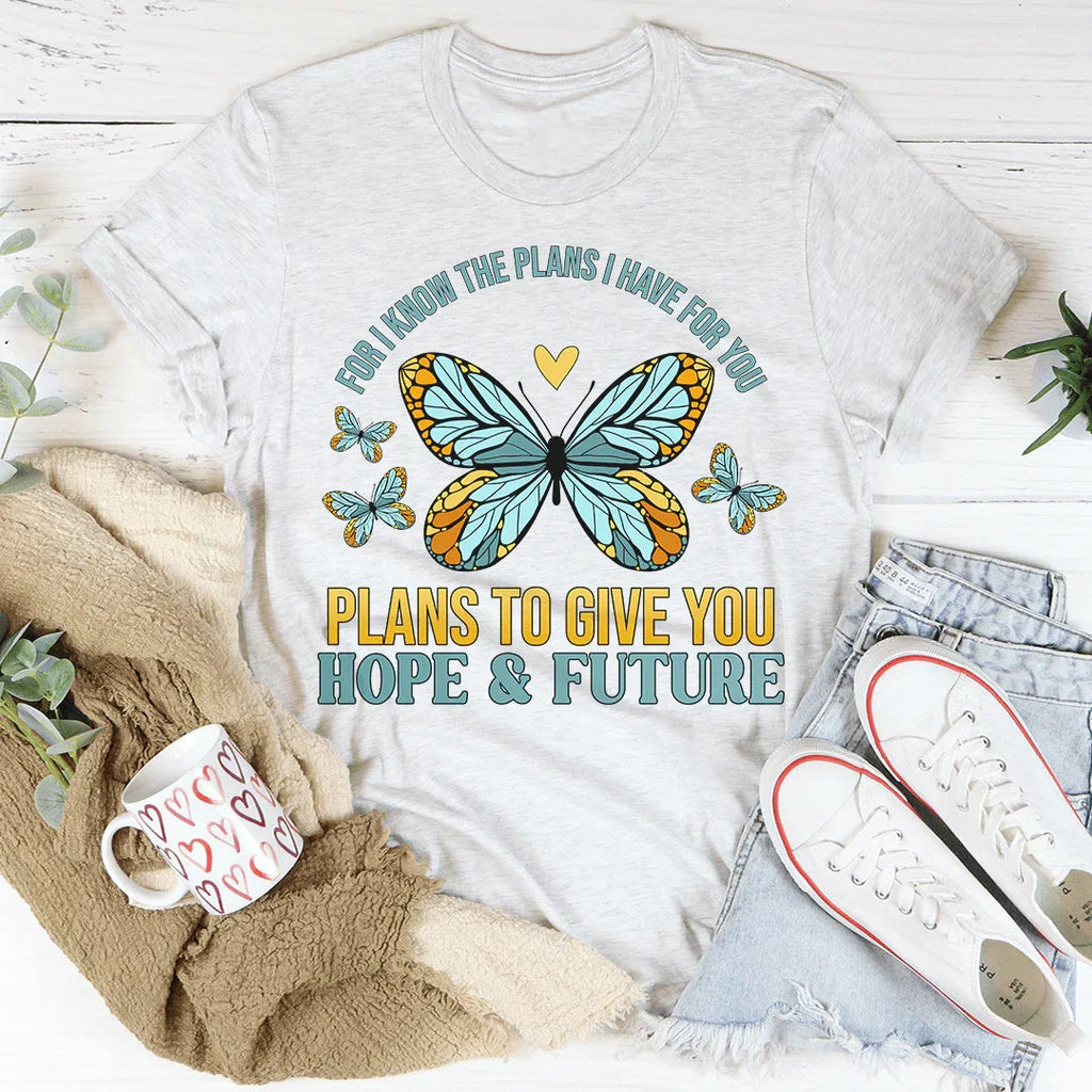 For I Know The Plans I Have You Tee product image 3