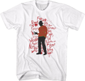 Freddy Krueger Quotes Nightmare On Elm Street T-Shirt product image 1