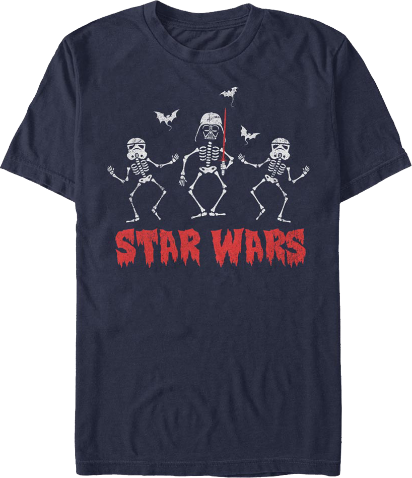 Galactic Empire Skeletons Star Wars T-Shirt product image 1
