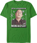 George Costanza It's A Festivus Miracle Seinfeld T-Shirt product image 1