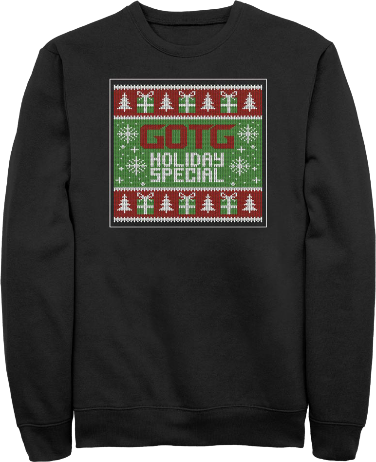 GOTG Holiday Special Faux Ugly Sweater Marvel Comics product image 1
