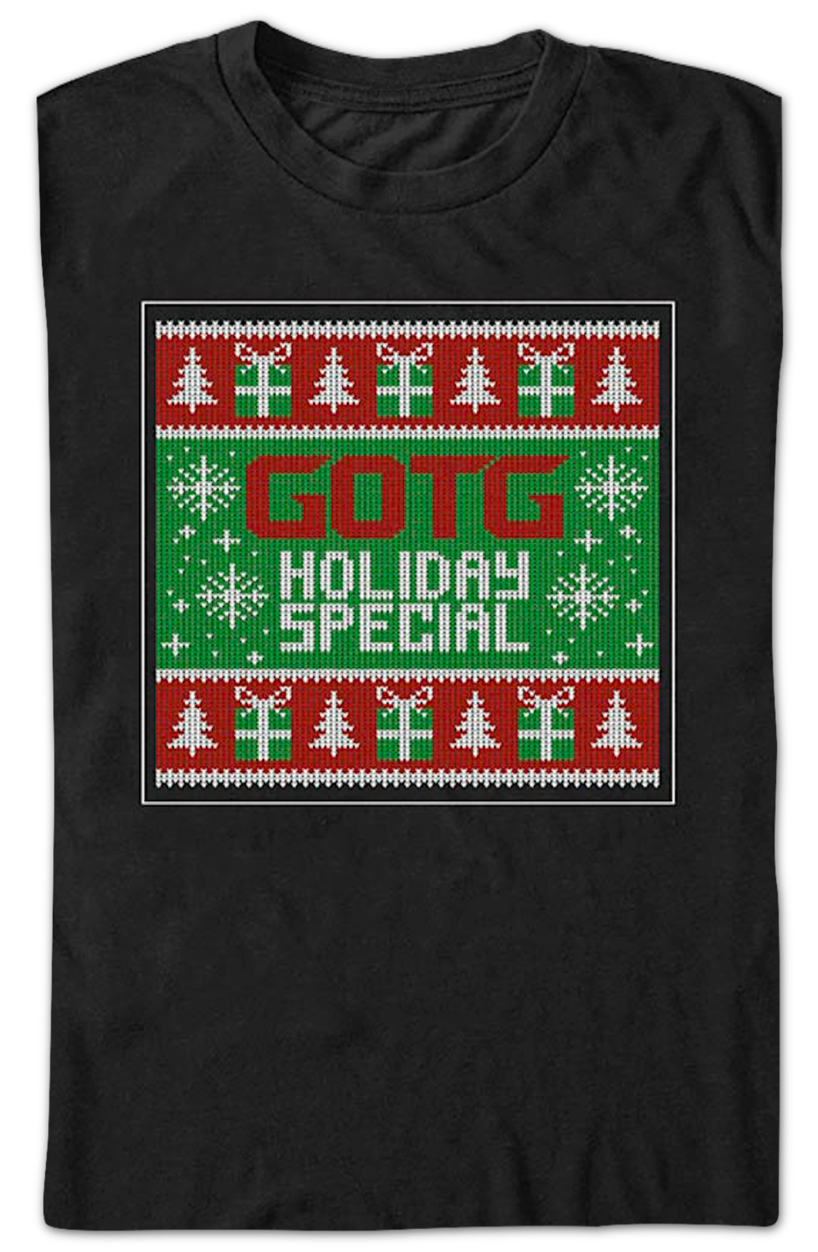 GOTG Holiday Special Faux Ugly Sweater Marvel Comics T-Shirt product image 2