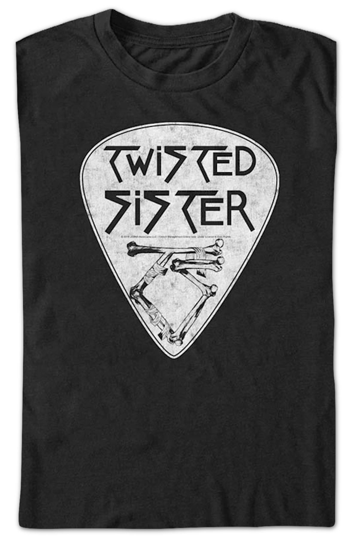 Guitar Pick Twisted Sister T-Shirt product image 2