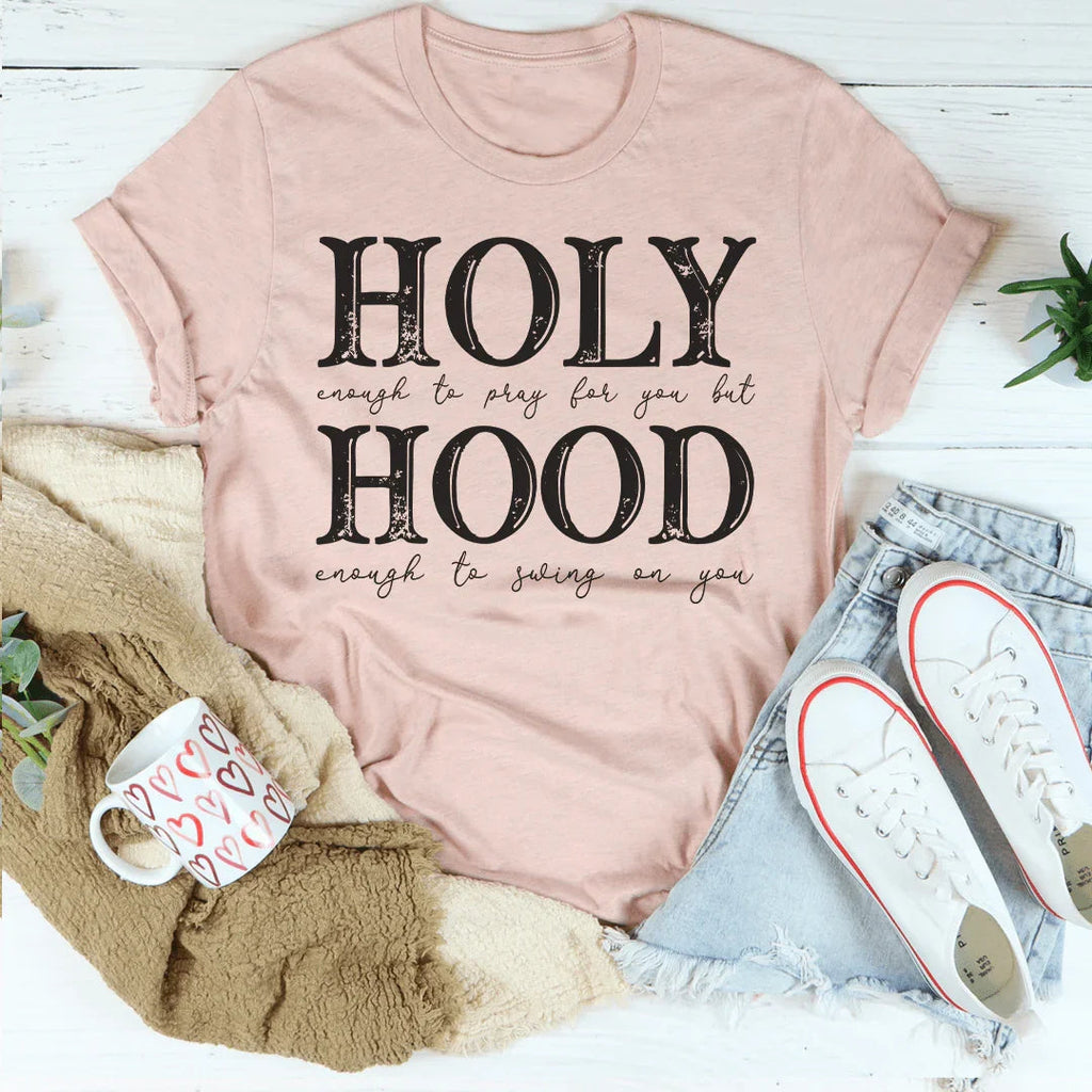 Half Hood Holy Tee product image 4