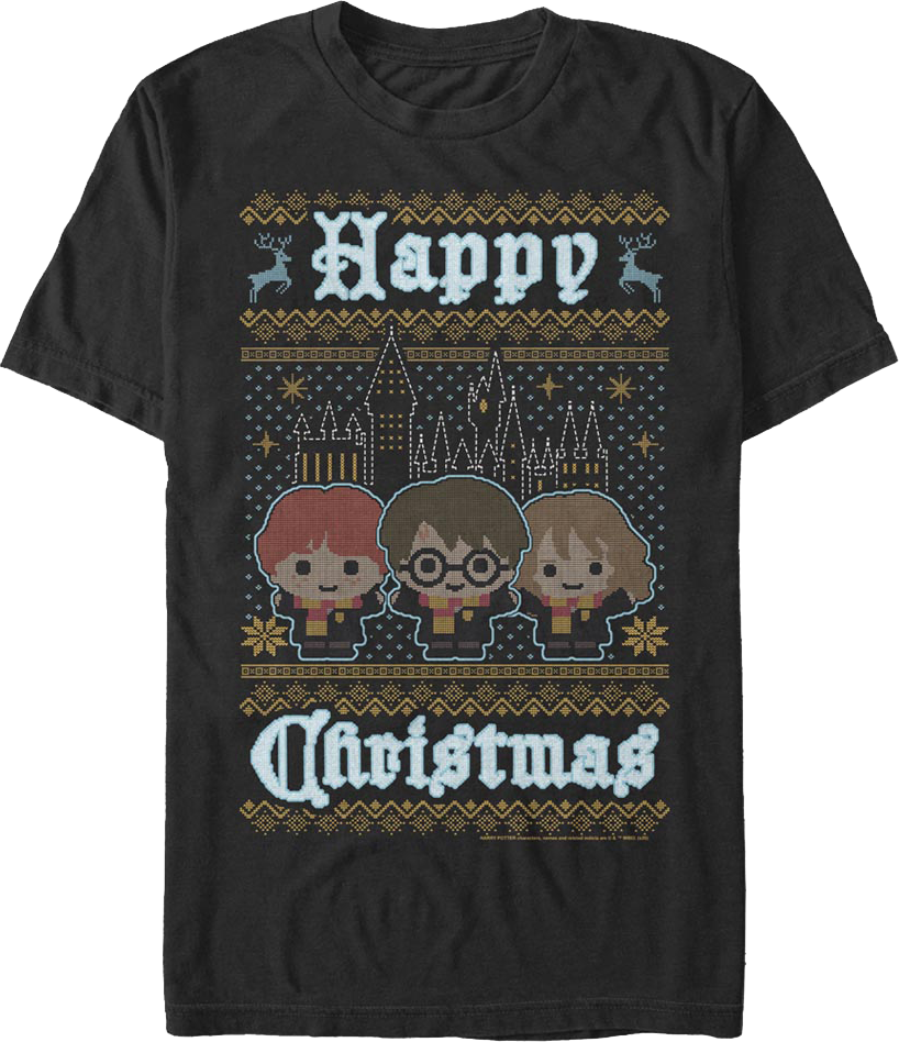 Happy Christmas Harry Potter T-Shirt product image 1