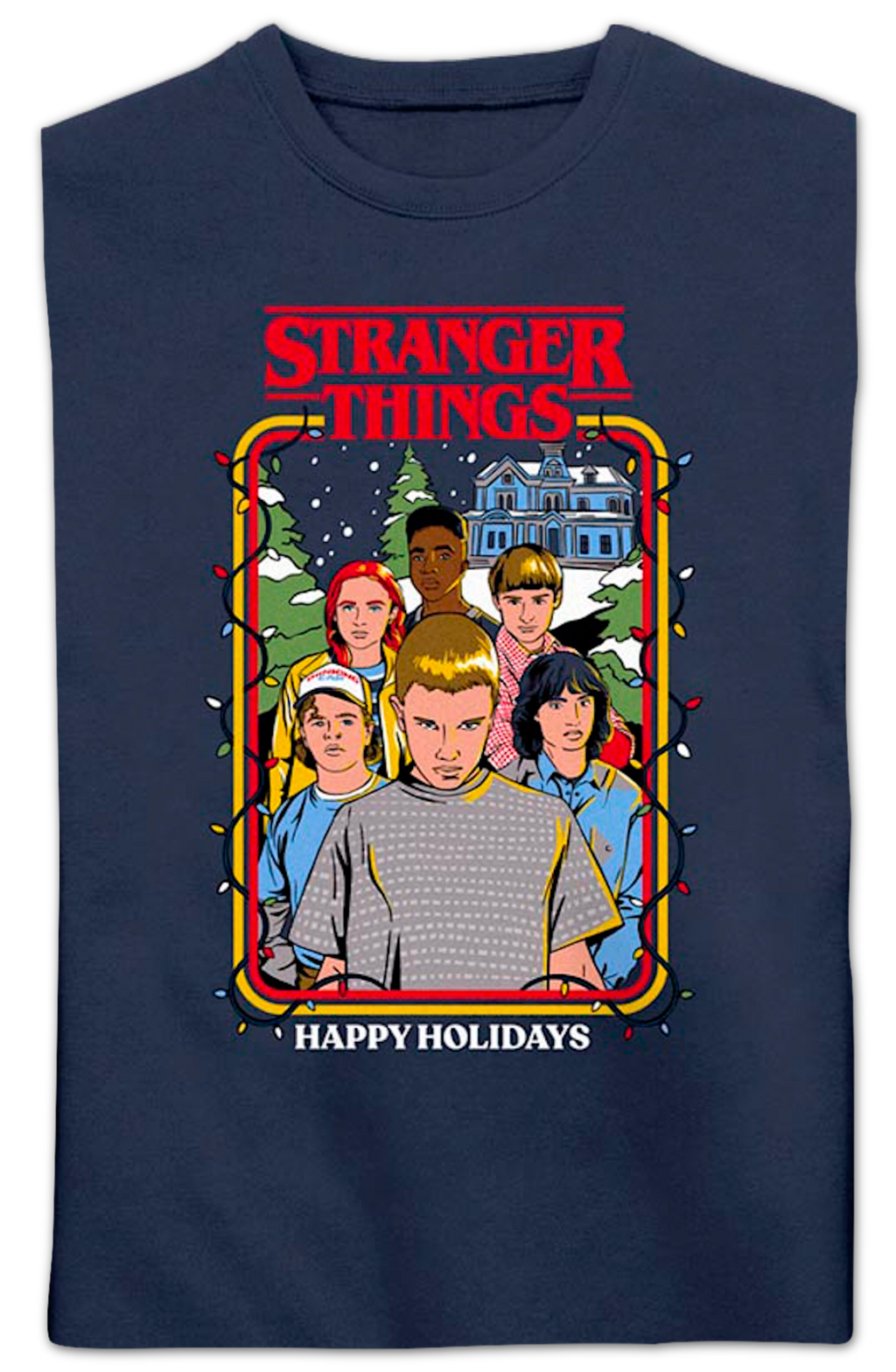 Happy Holidays Stranger Things Sweatshirt product image 2