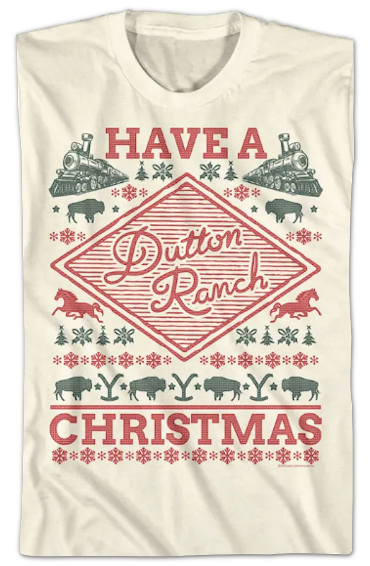 Have A Dutton Ranch Christmas Yellowstone T-Shirt product image 2