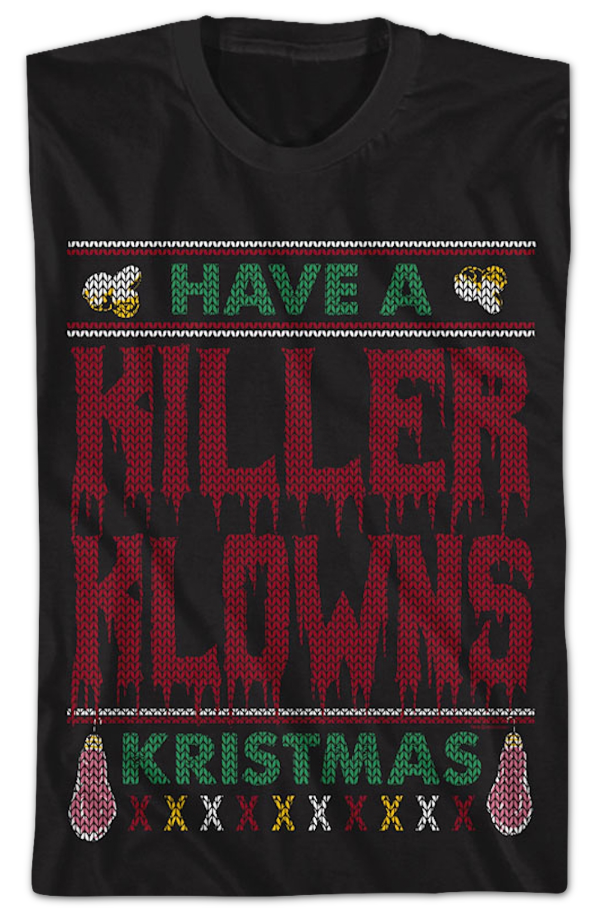 Have A Killer Klowns Kristmas From Outer Space T-Shirt product image 2