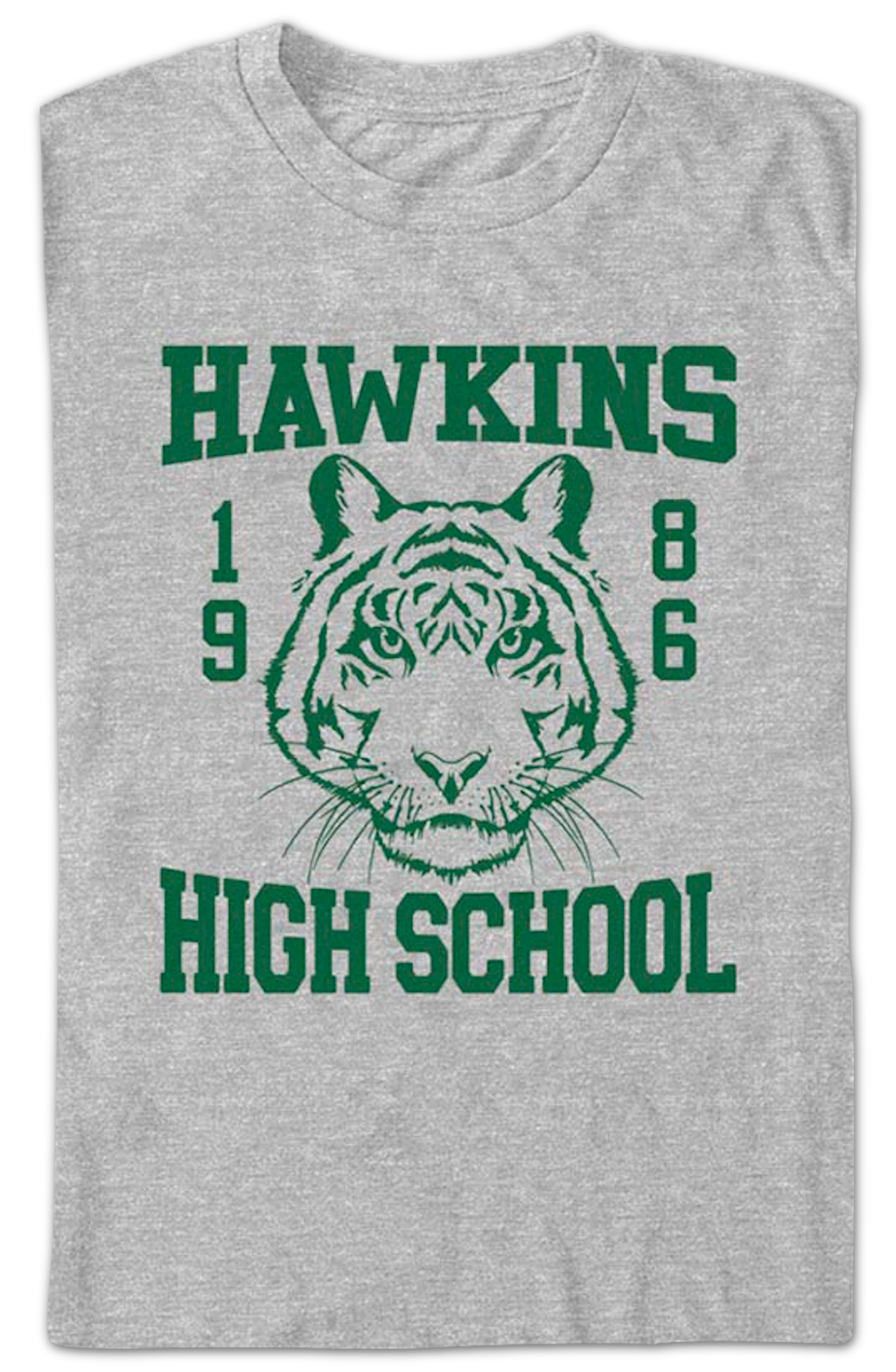 Hawkins High School Tigers 1986 Stranger Things T-Shirt product image 2