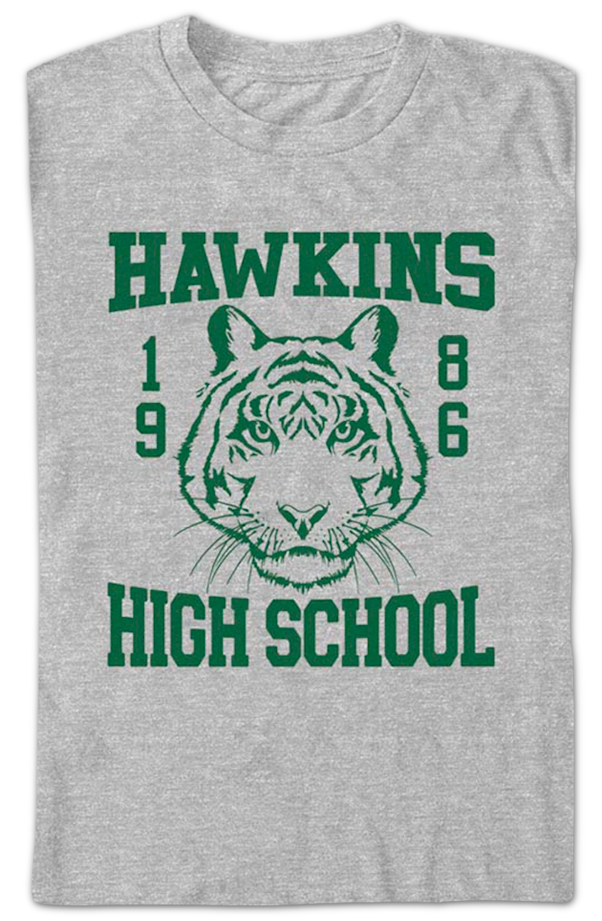 Hawkins High School Tigers 1986 Stranger Things T-Shirt product image 2