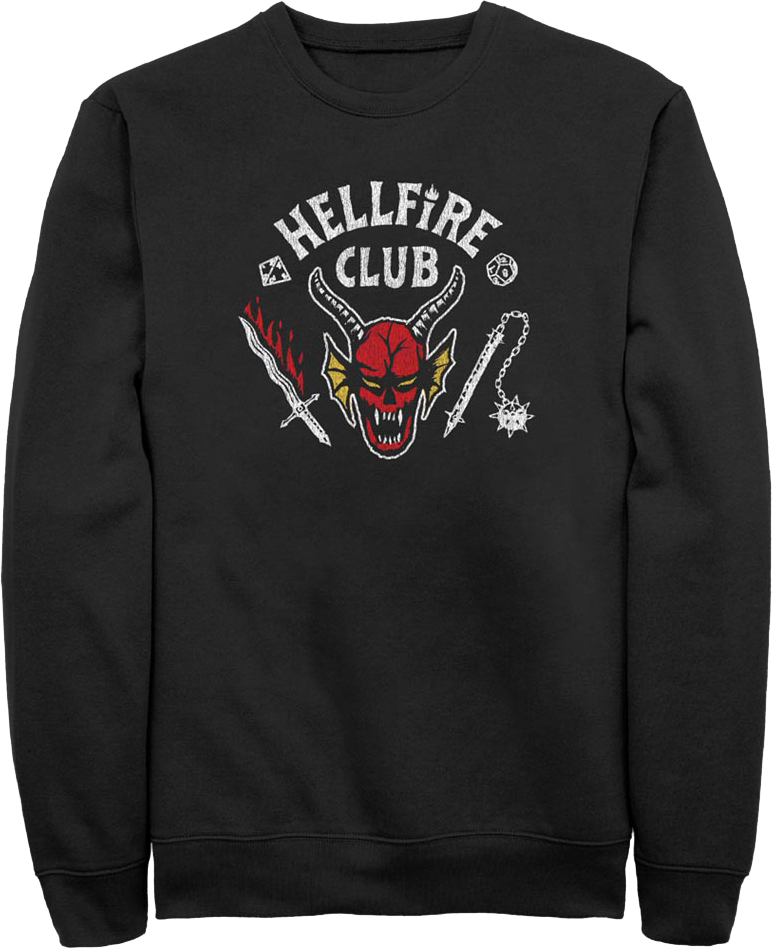 Hellfire Club Stranger Things Sweatshirt product image 1