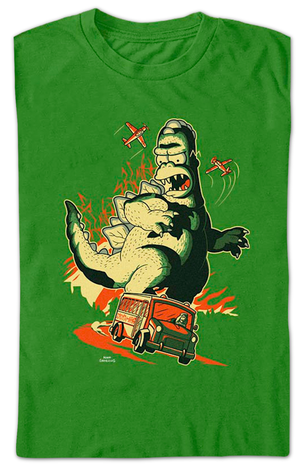 Homerzilla The Simpons T-Shirt product image 2