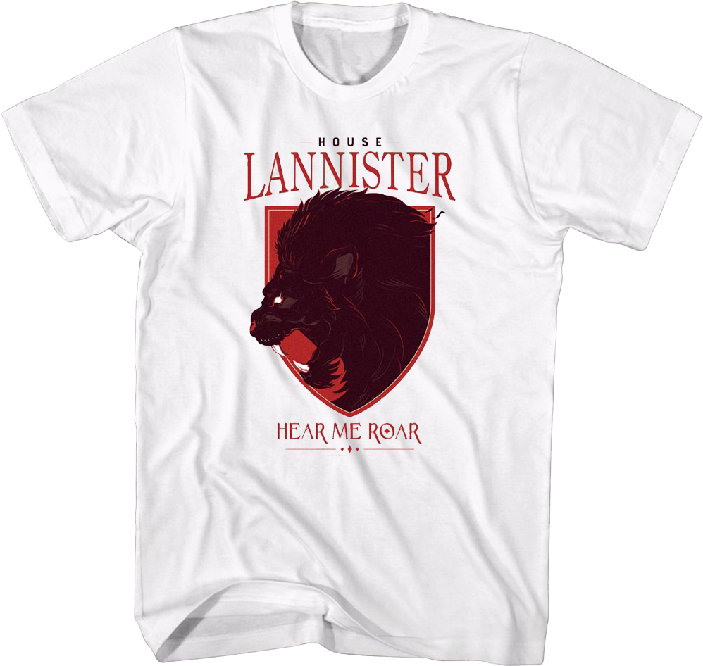 House Lannister Game Of Thrones T-Shirt product image 1