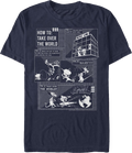 How to Take Over the World Pinky and Brain T-Shirt product image 1