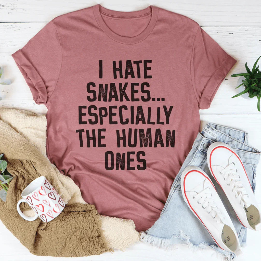 I Hate Snakes Tee product image 3