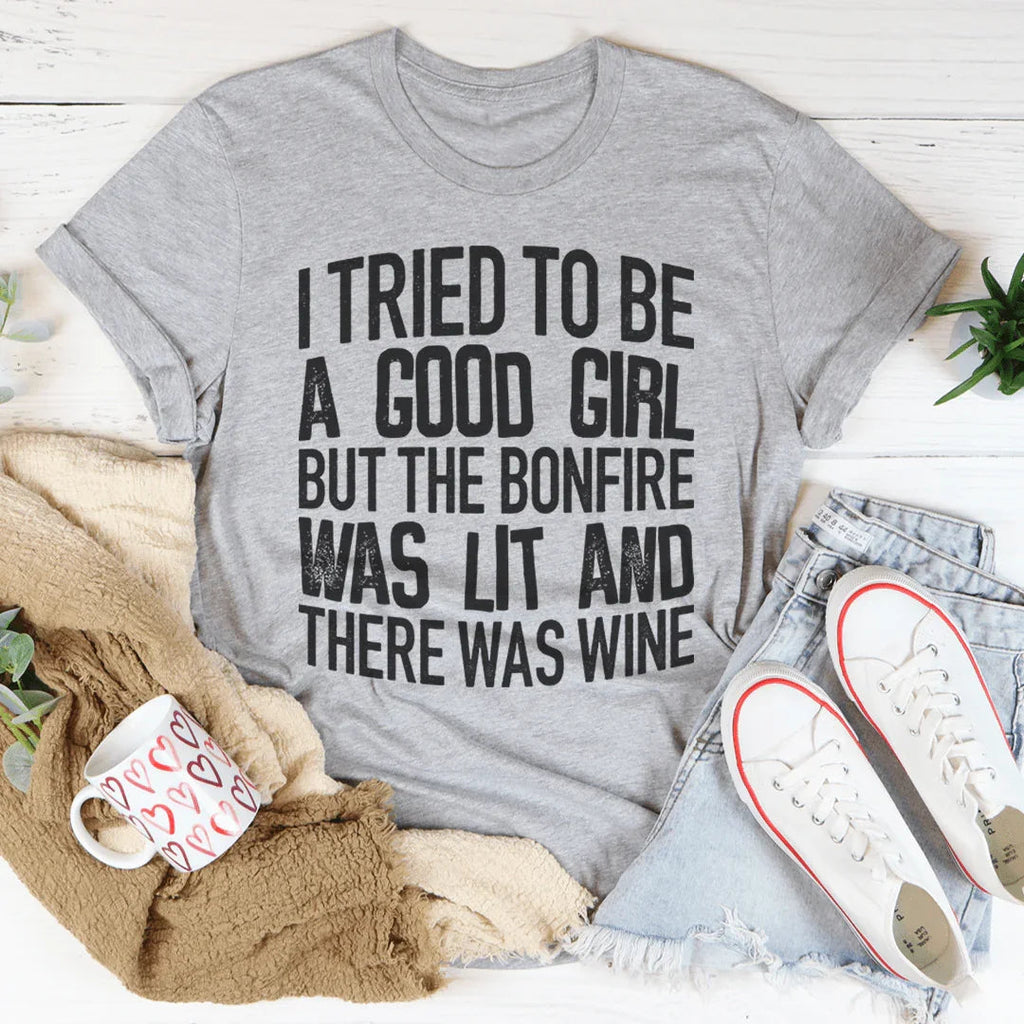 I Tried To Be A Good Girl Tee product image 2