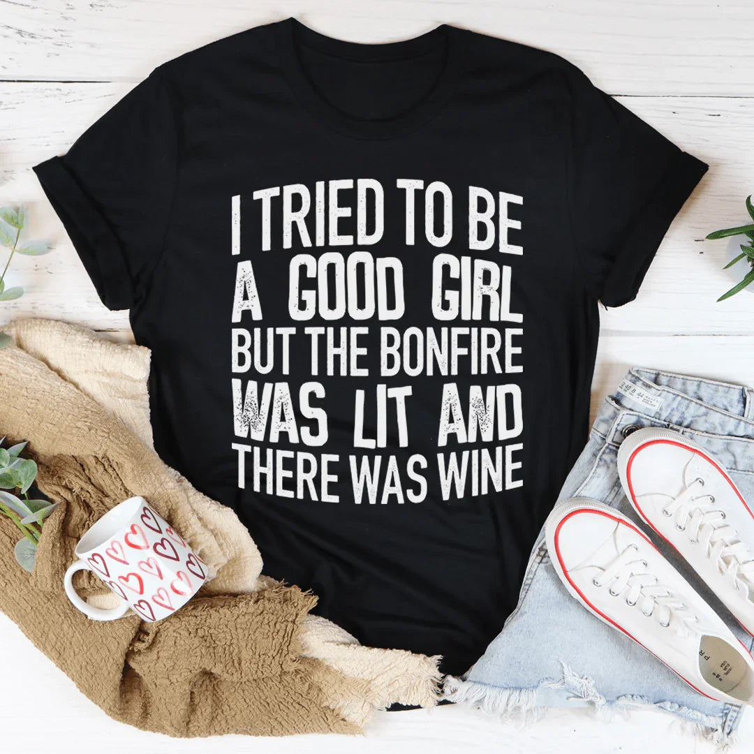 I Tried To Be A Good Girl Tee product image 3