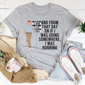 I Was Running Tee product image 1