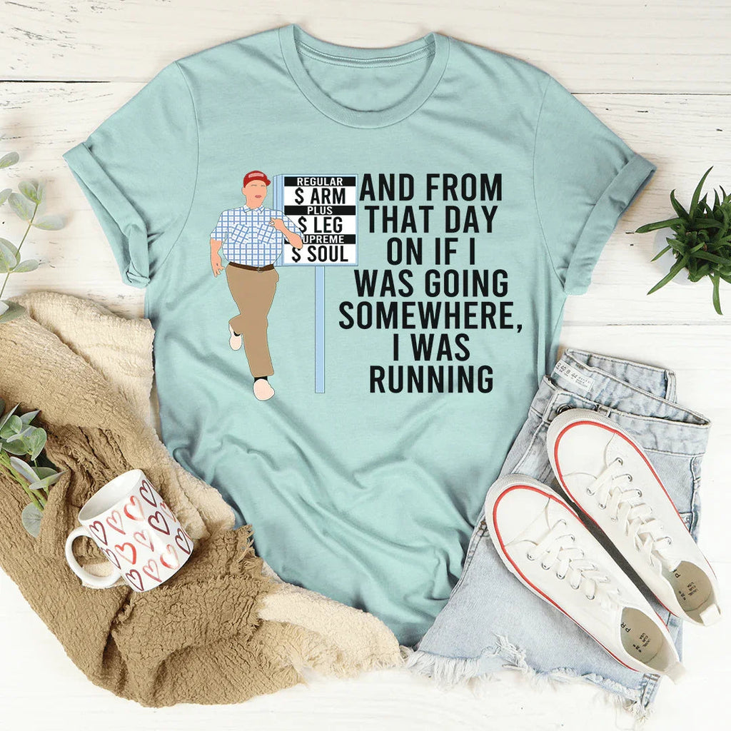 I Was Running Tee product image 4