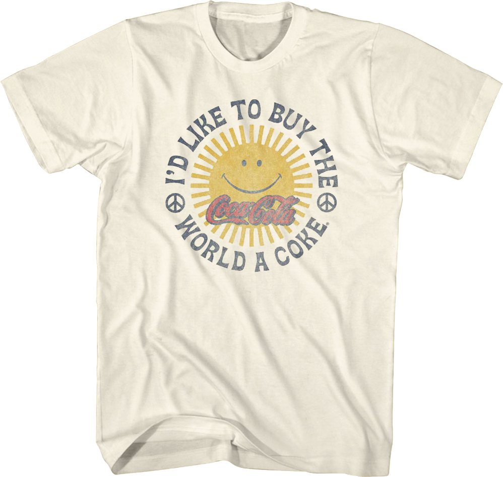 I'd Like To Buy The World A Coke Coca-Cola T-Shirt product image 1