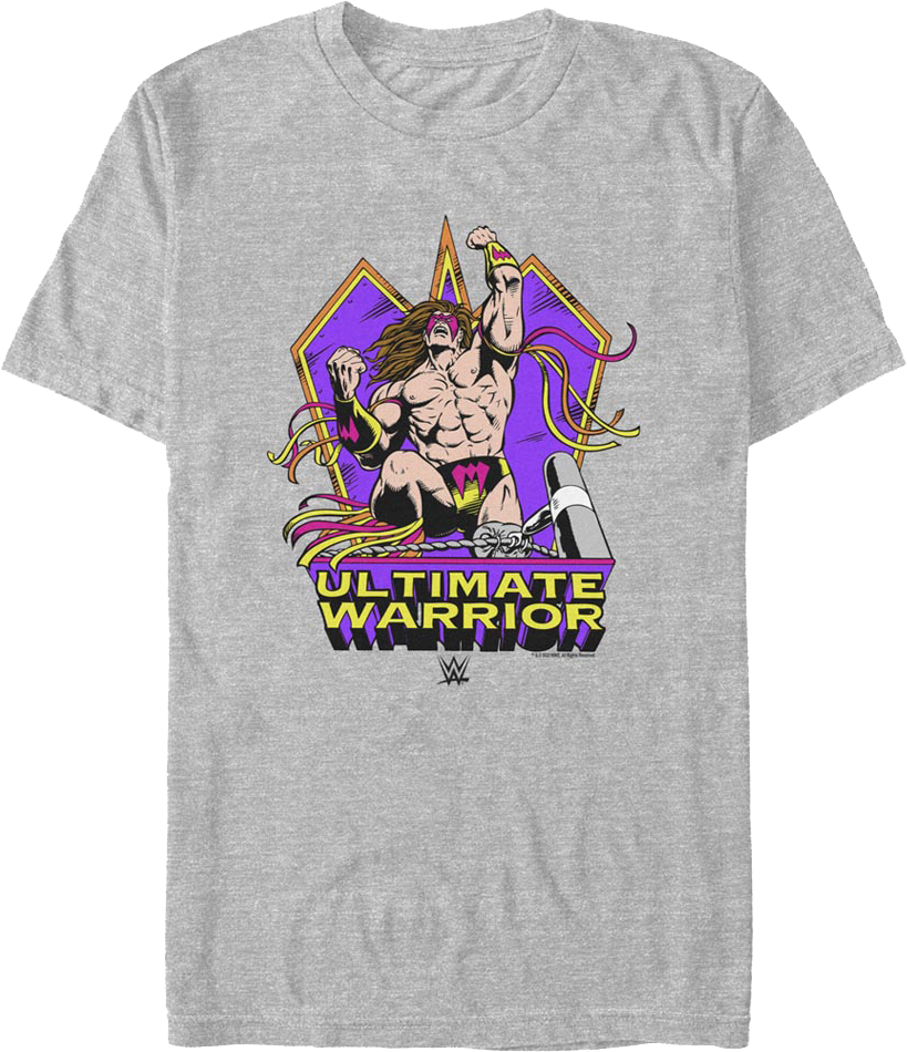 Illustrated Ultimate Warrior T-Shirt product image 1